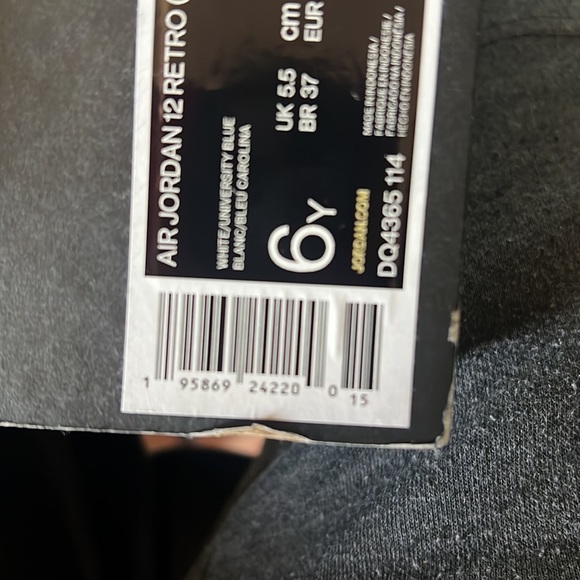 Jordan 12 Retro Emoji White/University Blue - Picture 5 of 5